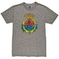 thumbnail image 2 of Men's 1863FC  Heather Gray RCD Mallorca Retro Crest Twisted Tri-Blend Slub T-Shirt, 2 of 3