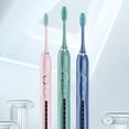 thumbnail image 1 of Cepillo de dientes eléctrico para adultos con 15 velocidades • 38.000 VPM Limpieza sónica • Recargable por USB • Incluye 6 cabezales de cepillo, 1 of 7