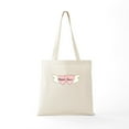 thumbnail image 5 of CafePress - Heaven Sent Pink Hearts Tote Bag - Unisex Canvas Tote Bag, Beige, 1-Piece, 5 of 6