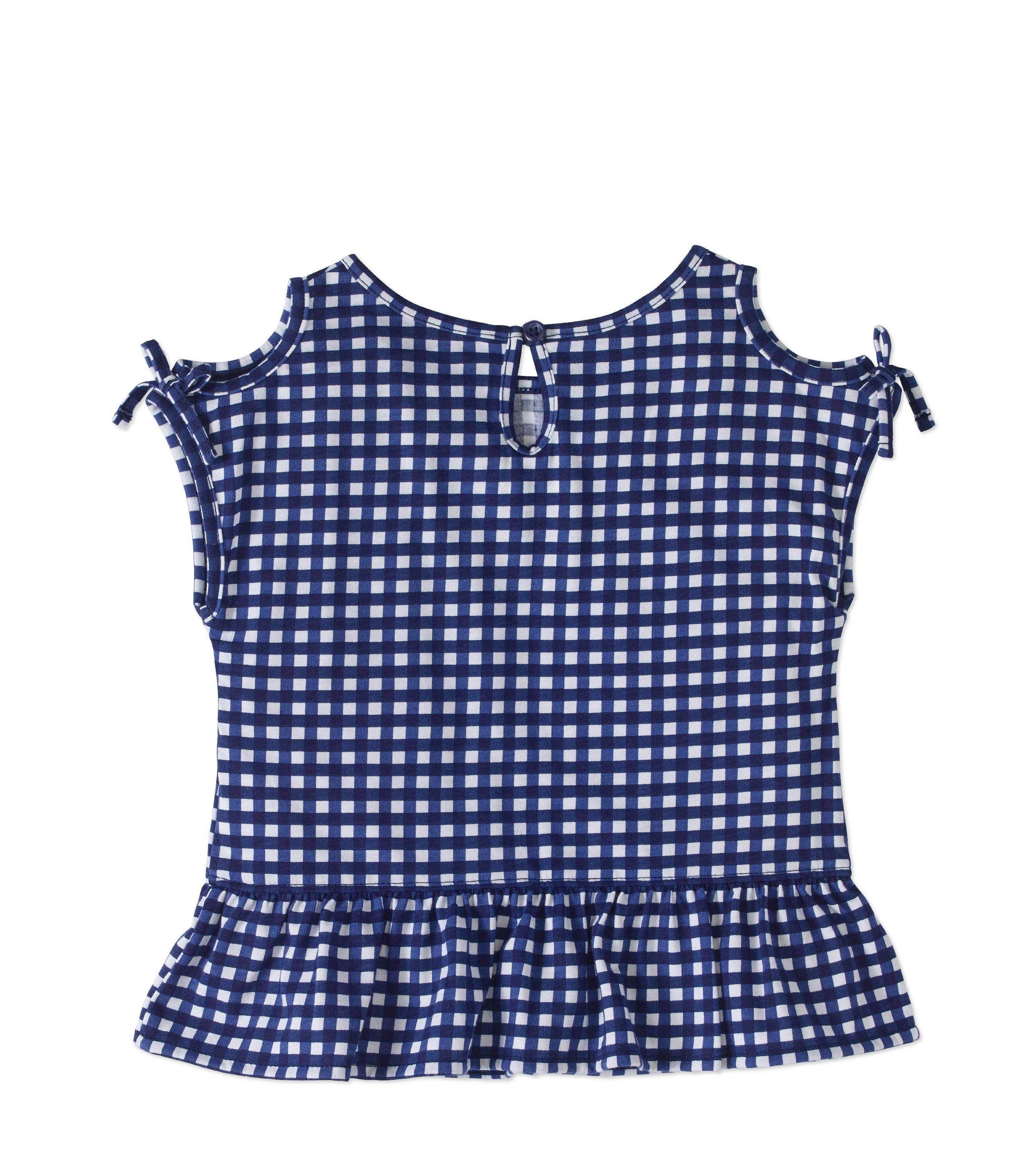 NEW GARANIMALS Girls Spring Summer Short Sleeve Polka-Dots Shirt Top Sz 2T Or 3T