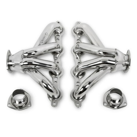 Hooker Super Competition Engine Hooker Headers 2314HKR Super Competition Block Hugger Header; 1.625 in. Tubing; Collector Size 2.5 in./Length 6 in.; Port Shape Round; 304 Stainless Steel; Natural Finish; w/GM LS-1 Engine Swap; ()