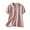 Pink-02, variant on Mittory Boho Embroidered Tops for Women Summer Cotton Linen Peasant Blouses Short Sleeve Bohemian Shirts