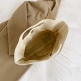 thumbnail image 2 of Bolsos Bolsas De Playa Transpirable Happy Letter Bucket Bag Woven Holiday Party (Blanco) Ndcxsfigh Para Estrenar, 2 of 5