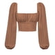 thumbnail image 2 of Camisas con mangas abullonadas,Top con mangas abullonadas y mangas largas para mujer Camisas con mangas abullonadas largas Top de línea, 2 of 6
