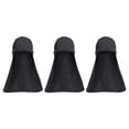 thumbnail image 1 of Sombrero de sombra Uxcell, protección para el cuello, 3 paquetes de gorros de calavera refrescantes para pesca, negro, 1 of 6