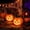A9-2PCS, variant on Halloween Decorations Outdoor Pumpkin Solar Lanterns Jack O Lantern Spooky Pattern Projection Portable Handle Waterproof Porch Patio Yard Decor Halloween Gift