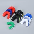thumbnail image 4 of Thai Boxing Practical Gym Fitness EVA Safety Sports Mouthguard Mouth Guard Teeth Protector Tooth Brace WHITE&BLACK, 4 of 8