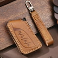 thumbnail image 7 of Leather Car Key Fob Cover for Lexus 2021-2023 ES RX Compatible with New Lexus LS NX Key Shell Case Brown, 7 of 7