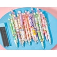 thumbnail image 4 of LNGOOR 6pcs 0.5mm Mechanical Pencils Kawaii Automatic Pencils With Erasers Students Stationery Writing Tool Cute School Office Supplies, 4 of 7