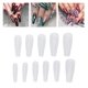 thumbnail image 5 of Uñas Postizas, Puntas De Uñas Transparentes De Amplia Aplicación Segura Artificial Para Mujeres Para El Hogar ANGGREK Otros, 5 of 8