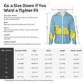 thumbnail image 5 of Gaeub Cute Ducky Men's and Women's UPF 50+ Long-Sleeved Sun Protection Clothing, Fishing Shirt Long Sleeve Zip-3X-Large, 5 of 7