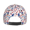 thumbnail image 3 of Kdxio Unisex 4th Of July Pattern Baseball Cap Unisex Washed Classic Adjustable Hat, 3 of 5