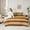 Brown Orange, variant on Homewish Geometric Plaid Stripes Twin Bedding Sets 7-Piece for Female Men Adults,Abstract American Flag Bedding Comforter Set Microfiber,Minimalist Mid Century Breathable Sheet Sets