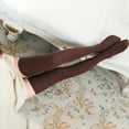 thumbnail image 4 of Calcetines hasta la rodilla YONGSHENG de algodón para mujer 75 cm 9 colores, 4 of 5