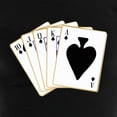 thumbnail image 3 of CafePress - Ace Spades Flush Pajamas - Women's Dark Pajamas, 3 of 4