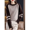 thumbnail image 2 of Maydear Womens Crewneck Wool Sweater, Casual Long Sleeve Pullover Tops, 2 of 5