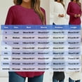 thumbnail image 6 of Posijego Women's Long Sleeve Sweater Plus Size Tops Lightweight Soft Tunics Shirts Casual Loose Dressy Blouses for Women, 6 of 6
