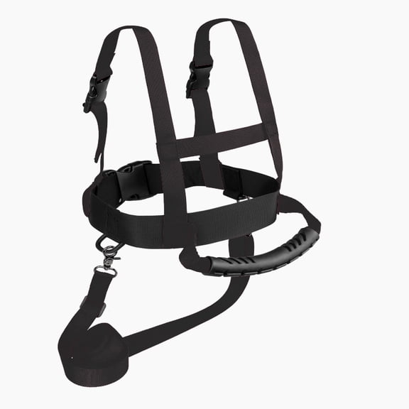Kids Ski Snowboard Training Harness Toddler Skiing Harness with Removable Leash Speed Control Teaching for Beginners black