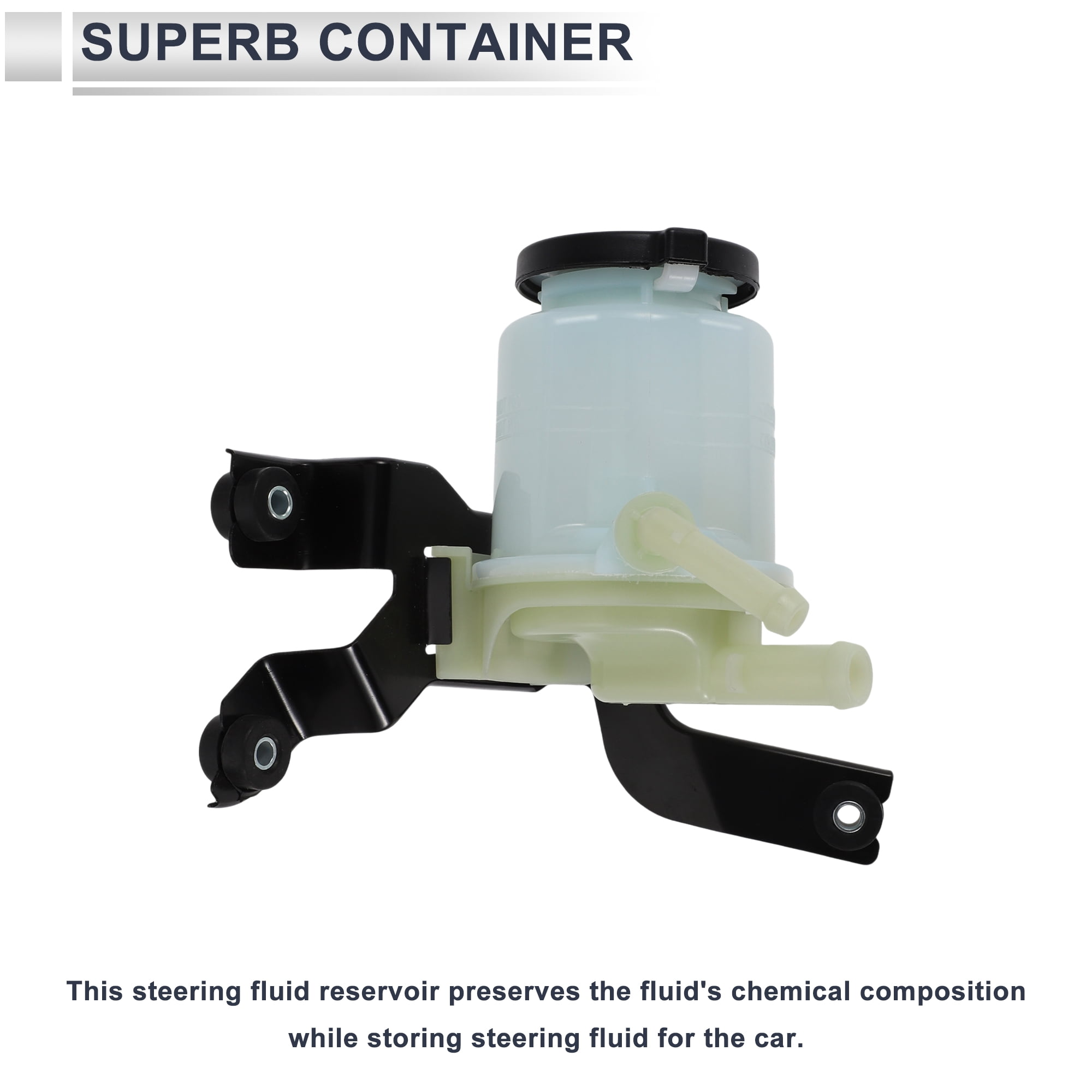 Unique Bargains Power Steering Reservoir for Lexus Rx330 2004-2006 Automotive Power Steering Tank 1 Pcs