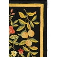 thumbnail image 3 of SAFAVIEH Chelsea Dania Floral Wool Area Rug, Black, 3'9" x 5'9", 3 of 3