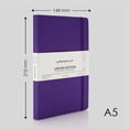 thumbnail image 2 of myPAPERCLIP Limited Edition Notebook, Soft Cover, A5 (5.83" x 8.27"), Ruled, Amethyst, 2 of 6