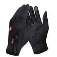 thumbnail image 1 of Men Women Windproof Zipper Touch Screen Gloves Ski Snow Motorcycle Warm Mittens, 1 of 8