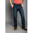 thumbnail image 5 of Kimes Ranch Men's Roger Dark Wash Stretch Slim Bootcut Jeans Blue 33W x 36L  US, 5 of 8