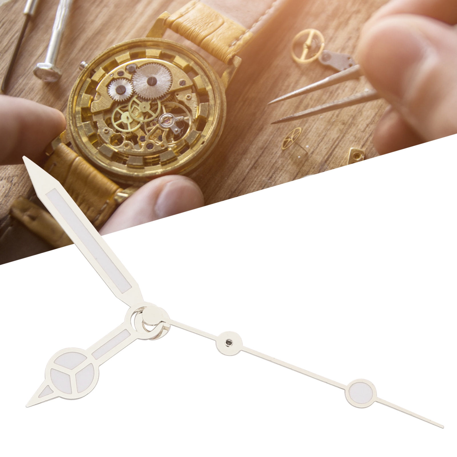 Watch Minute Hands Practical Watch Hour Hands With Strong Compatibility For Replacing Watch Hands Silver Walmart