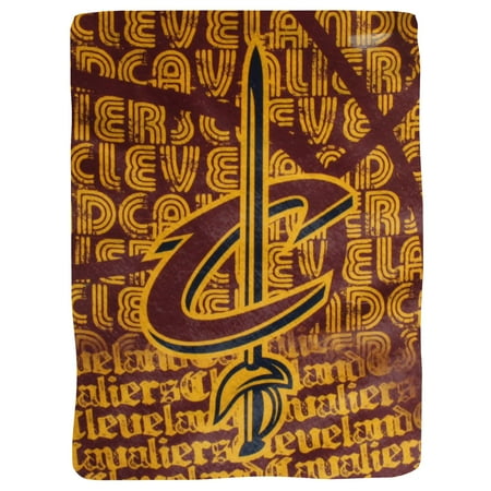 Cleveland Blanket - Cleveland Cavaliers 46'' x 60'' Redux Micro Raschel Throw Blanket - No Size
