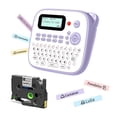 thumbnail image 1 of EazeID Label Maker Machine with-Tape Waterproof, Purple Label Maker Portable for Teachers Kids Classroom Use, Desktop Labeler with Multiple Symbols &, 1 of 9