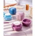 thumbnail image 5 of Bliss Travel Jars Leak-Proof TSA-Approved 15g Square Refillable Cream Container 4 Piece Set, 5 of 7