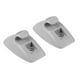 thumbnail image 1 of 2uds Sol Visera Soporte Clip Retenedor Soporte Soporte Plástico Gris, 1 of 1