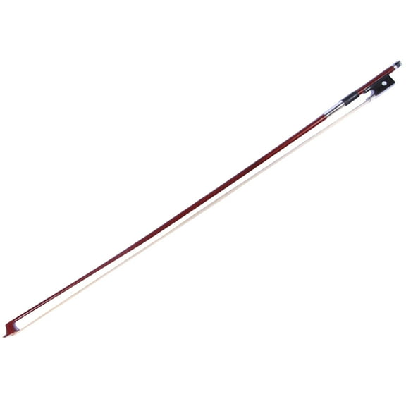 1/4 Size Octagonal Brazilwood Violin Bow Stick with Ebony Frog Violin Parts and Accessories for Beginners