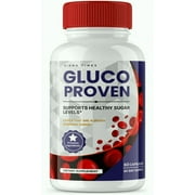 Gluco Proven Supports Healthy Sugar Levels Capsules 60 Count