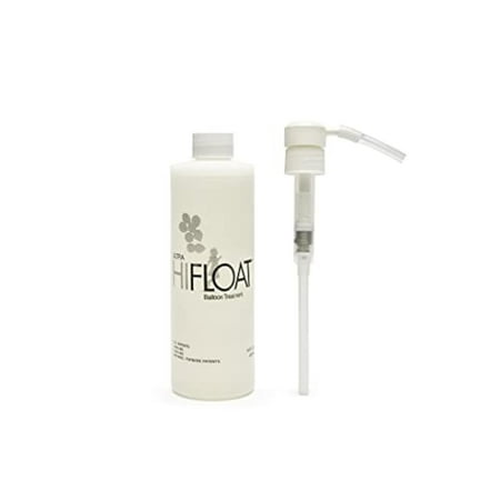 Hi-Float Company Ultra Hi-Float with Pump Balloon Treatment, 16 oz, Multicolor