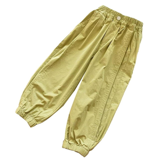 LNMQLPDBS Pantalon de Yoga Lot Pantalon Petite Rouge Pantalon Tout-Petit Jeans pour Filles Taille 7-8 Pantalon de Détente pour Filles Vêtements pour Tout-Petites Filles 4t-5t Bébé Fille