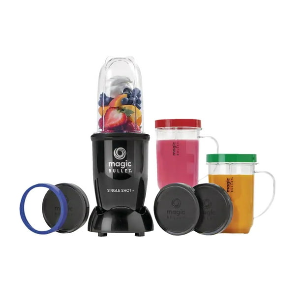 Magic Bullet Single Shot Blender BPAFree, Black, 300 to 550mL