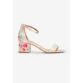 thumbnail image 4 of Comfortview Orly Sandal Open Toe Low Heel Women's Dress Shoes (Wide Widths Available), 4 of 6