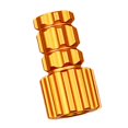 thumbnail image 2 of Herramienta de cubierta de manivela de bicicleta, perno de fijación de manivela, juego de manivela práctico, tornillo ligero Oro, 2 of 8