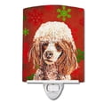 thumbnail image 1 of Carolines Treasures SC9747CNL Lampe de Nuit en Céramique Rouge Miniature Caniche Rouge, 1 of 1