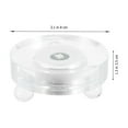 thumbnail image 4 of PTOOTP Transparent Glass LED Lighting Base with Versatile Charging and Plugging Features for Home and Office Use, 4 of 8