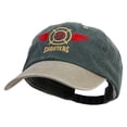 thumbnail image 2 of US Shooters Embroidered Pigment Dyed Wash Cap - Spruce Khaki OSFM, 2 of 5