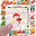 thumbnail image 6 of 35pcs-50pcs Colorful Mushroom Stickers Nature Stationery Stickers Fantasy PVC Stickers for Laptops Suitcases, 6 of 9