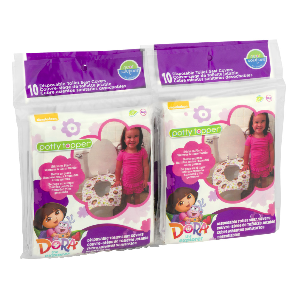 Dora the Explorer Disposable Toilet Seat Covers, 40 Count - image 2 of 6
