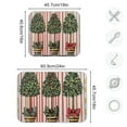 thumbnail image 4 of Yayeee Dish Drying Mat for Kitchen Counter 16"x18" Microfiber Absorbent Pad, Stripes Trees, 4 of 7