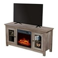 thumbnail image 6 of ZOKOP SF03-18G HA114-51 51-Inch Log Cyan Fireplace TV Cabinet 1400W Single Color/Fake Wood/Heating Wire/With Small Remote Control Movement Black, 6 of 19