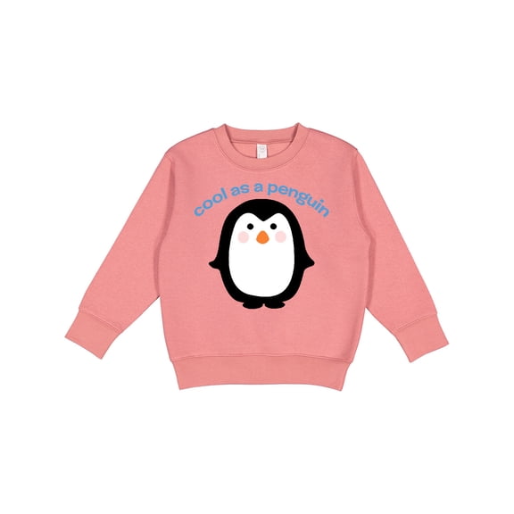 Inktastic Cool As a Penguin Toddler Sweatshirt