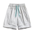 thumbnail image 3 of RFQWOVSR Women's 5" Inseam Athletic Shorts Loose Fit Casual Solid Color Quick Dry Gym Workout Shorts L, 3 of 4