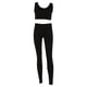 thumbnail image 2 of Mujer Fitness Bra Top Chaleco Pantalones Medias deportivas Compresión Entrenamiento Yoga Traje (L), 2 of 8