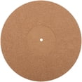 thumbnail image 1 of Cork Turntable Mat Practical Record Players Cork Turntable Mat Record Anti-Static Mat, 1 of 3